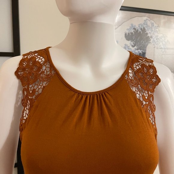 H&M brown top / blouse - Picture 4 of 4